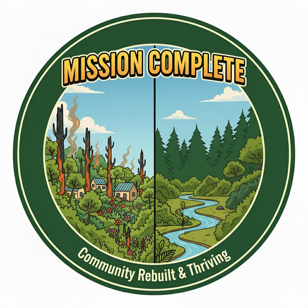 Mission Complete badge